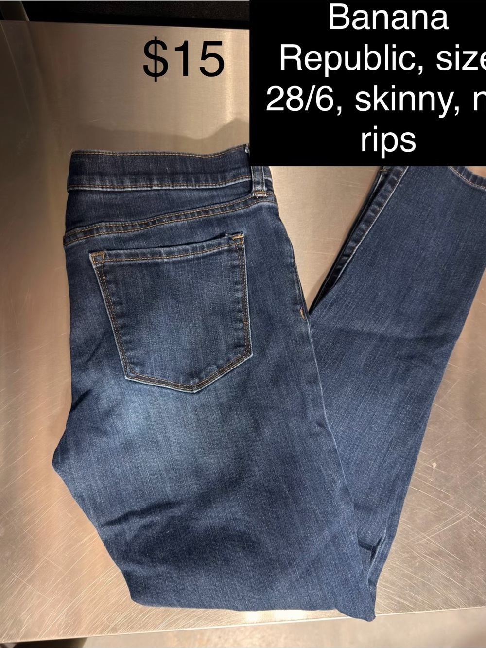 Banana Republic Dark Blue Women's Skinny Jeans